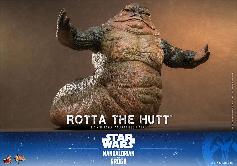SPECIAL ORDER Hot Toys - Movie Masterpiece - Star Wars: The Mandalorian - Rotta The Hutt 1/6 [JP]