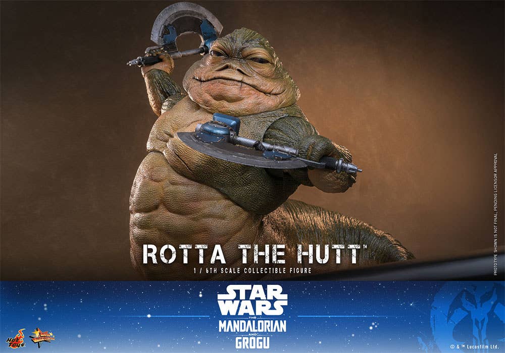 SPECIAL ORDER Hot Toys - Movie Masterpiece - Star Wars: The Mandalorian - Rotta The Hutt 1/6 [JP]