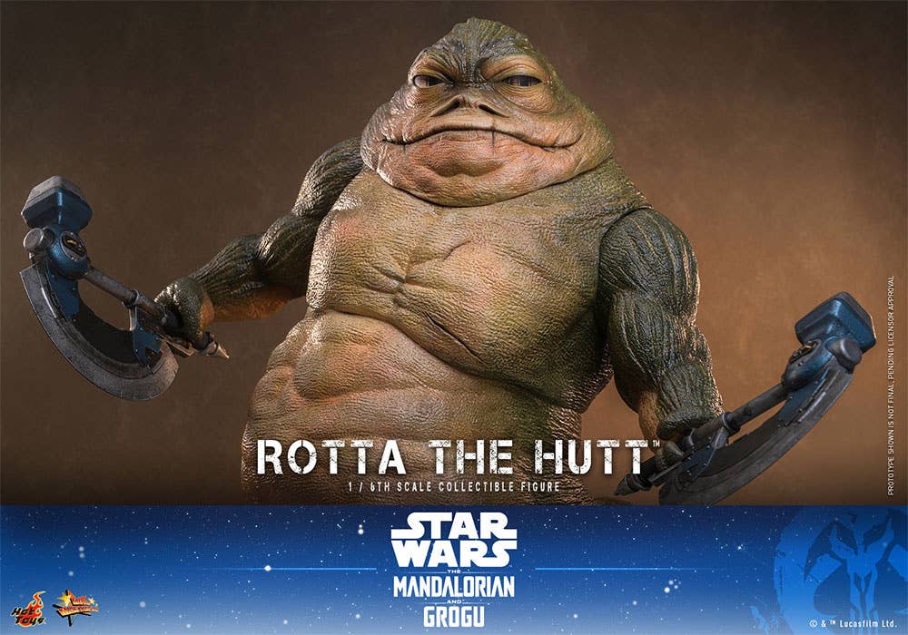 SPECIAL ORDER Hot Toys - Movie Masterpiece - Star Wars: The Mandalorian - Rotta The Hutt 1/6 [JP]