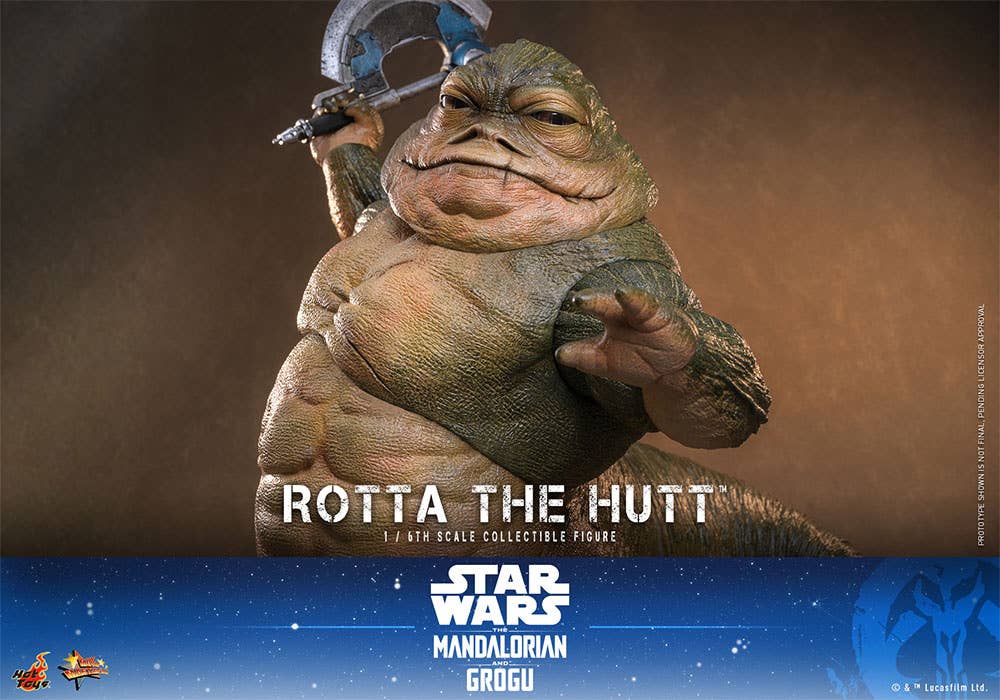 SPECIAL ORDER Hot Toys - Movie Masterpiece - Star Wars: The Mandalorian - Rotta The Hutt 1/6 [JP]