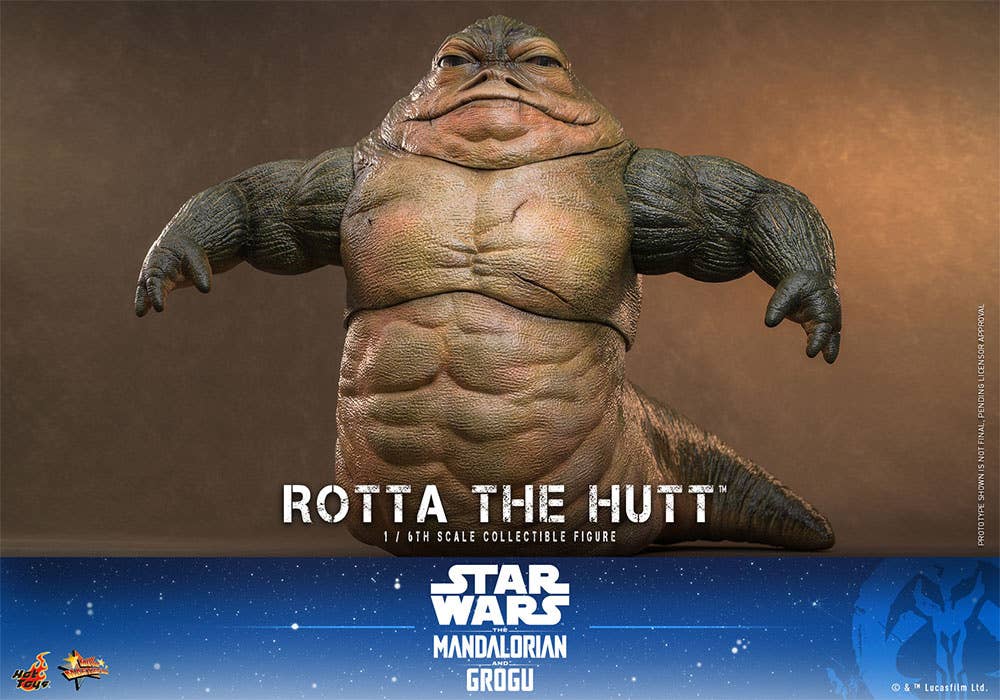 SPECIAL ORDER Hot Toys - Movie Masterpiece - Star Wars: The Mandalorian - Rotta The Hutt 1/6 [JP]