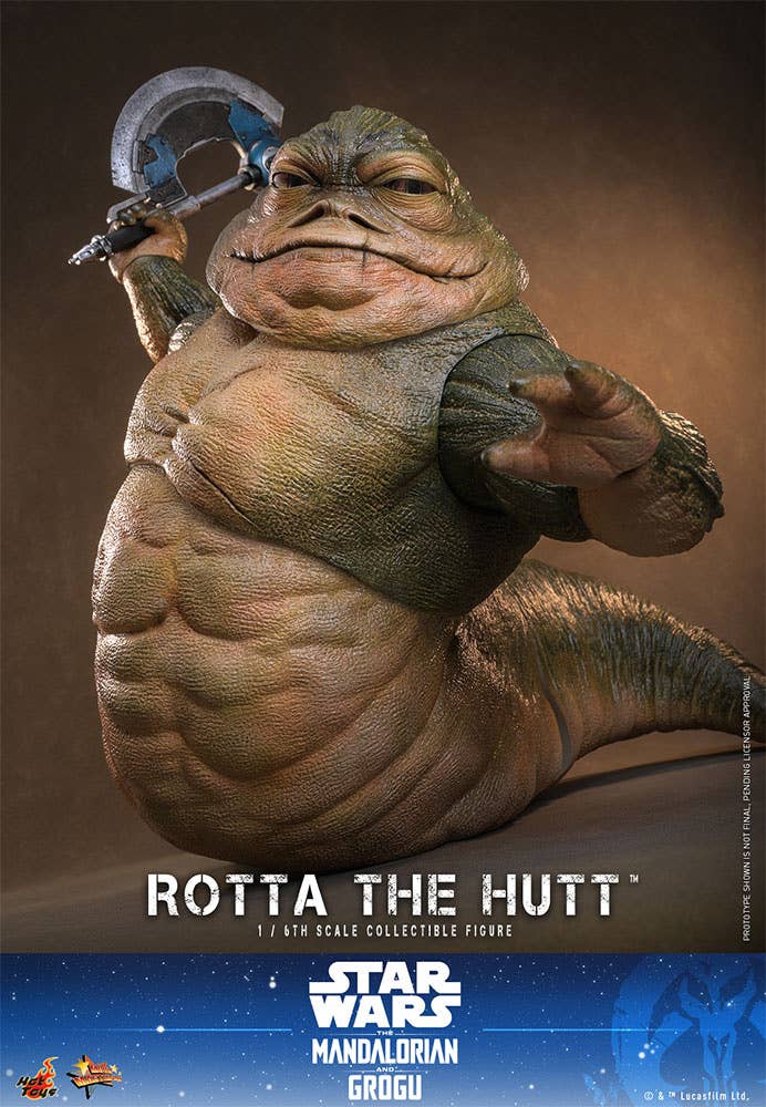 SPECIAL ORDER Hot Toys - Movie Masterpiece - Star Wars: The Mandalorian - Rotta The Hutt 1/6 [JP]