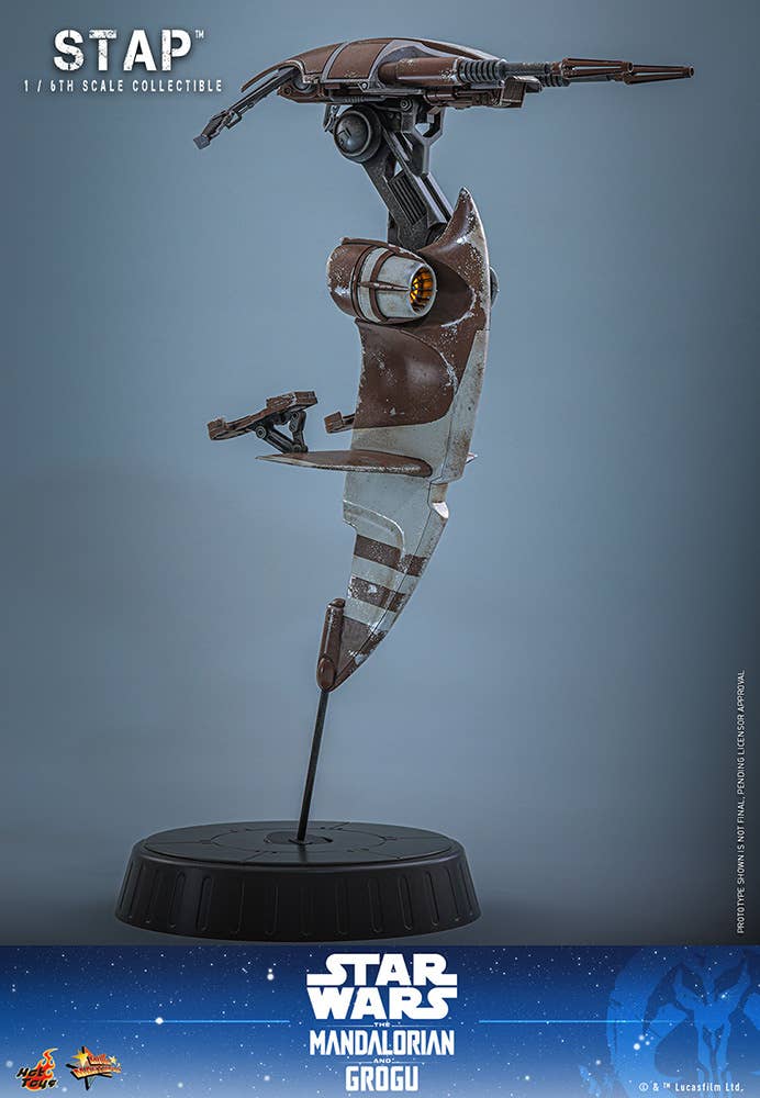 SPECIAL ORDER Hot Toys - Movie Masterpiece - Star Wars: The Mandalorian and Grogu - Vehicle STAP 1/6 [JP]