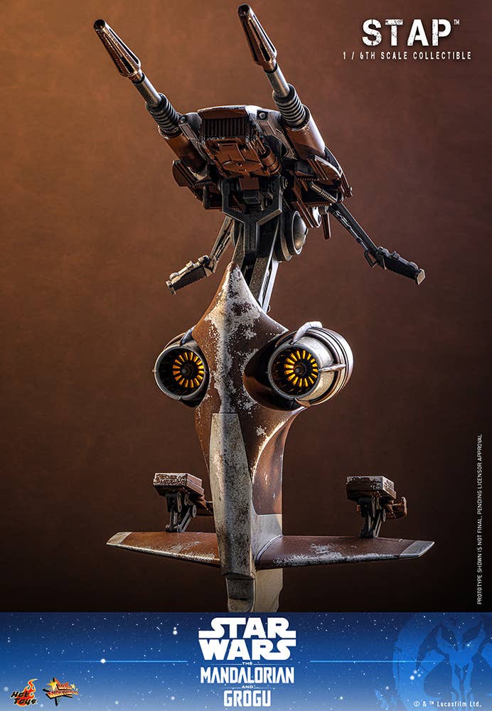 SPECIAL ORDER Hot Toys - Movie Masterpiece - Star Wars: The Mandalorian and Grogu - Vehicle STAP 1/6 [JP]