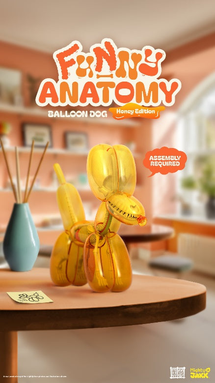 PRE-ORDER Mighty Jaxx - Funny Anatomy Balloon Dog (Honey Edition)