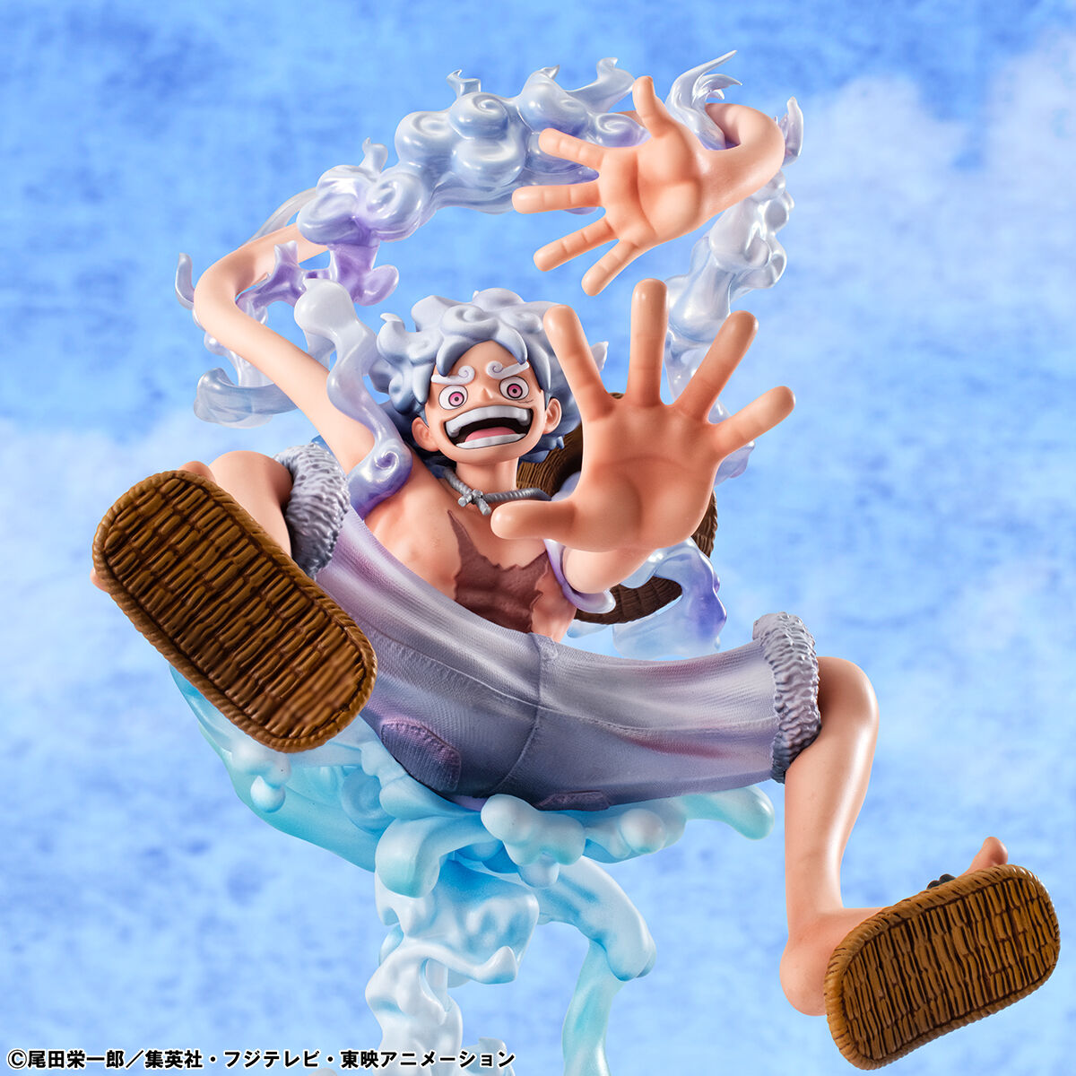 PRE-ORDER MegaHouse - Portrait.Of.Pirates: Evolutionary History - One Piece - Monkey D. Luffy: Gear 5 [EXCLUSIVE]