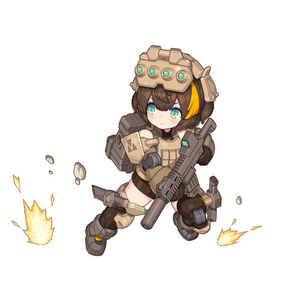 PRE-ORDER MegaHouse - Desktop Army - N-212d Titania Delta (Scout Equipment Desert Warfare Specification)