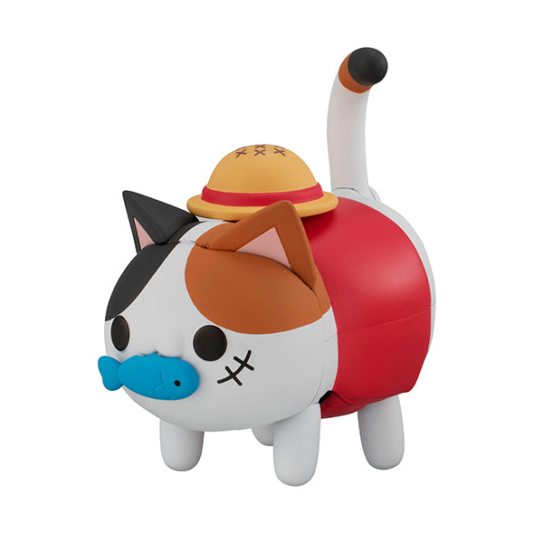 IN-STOCK MegaHouse - MEGA CAT PROJECT - One Piece Tocotoco Nyan Piece Nyan - Monkey D. Luffy