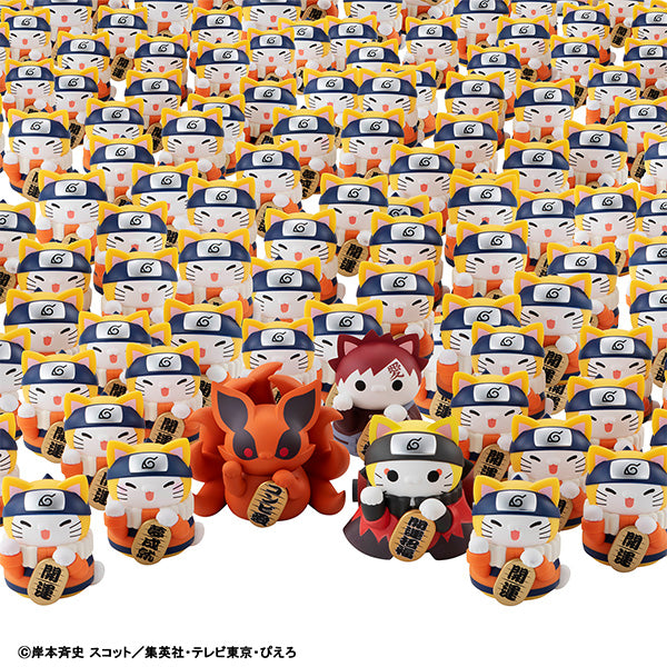 IN-STOCK MegaHouse - MEGA CAT PROJECT - NARUTO Shippuden Nyarto! Lucky Cat FORTUNE Uzumaki Naruto and Friends [JP]