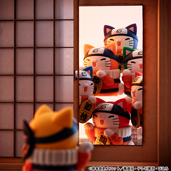 IN-STOCK MegaHouse - MEGA CAT PROJECT NARUTO - Naruto- Nyaruto! Colorful Lucky Cat FORTUNE [Box of 6]