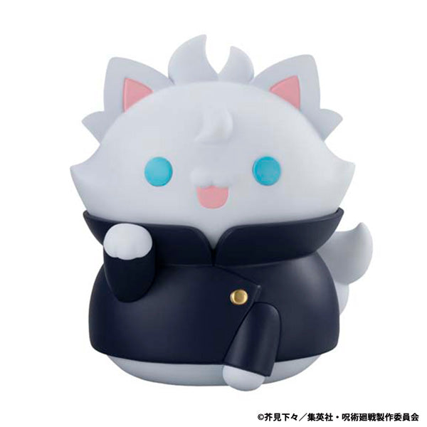 IN-STOCK MegaHouse - MEGA CAT PROJECT - Jujutsu Kaisen Hidden Inventory / Premature Death Nyanto! The Big Series Jujutsu Cats - Satoru Gojo