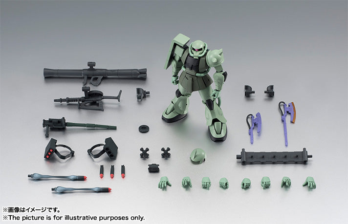 PRE-ORDER Bandai - THE ROBOT SPIRITS <SIDE MS> - Mobile Suit Gundam - MS-06 ZAKU ver A.N.I.M.E. [December 2025]