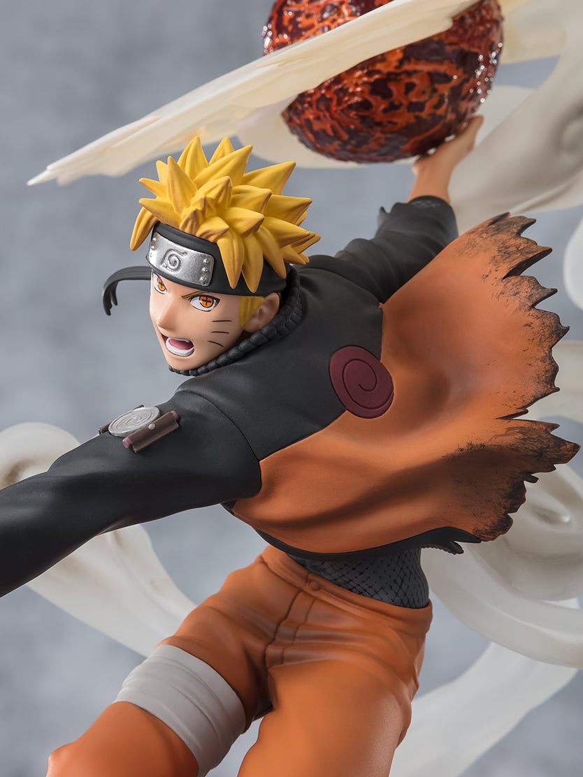 PRE-ORDER Bandai - Figuarts ZERO [EXTRA BATTLE] - NARUTO Shippuden - Naruto Uzumaki -Sage Art: Lava Release Rasenshuriken-