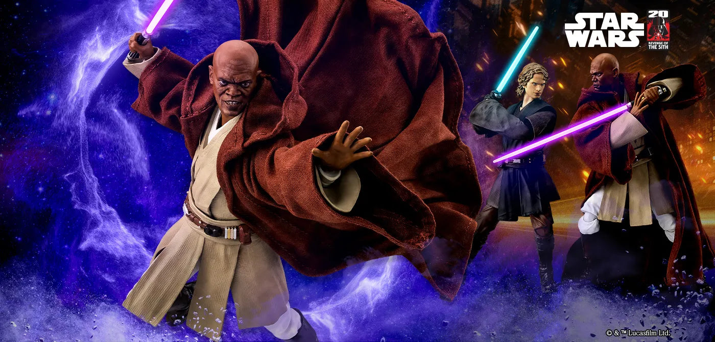 PRE-ORDER Bandai - S.H.Figuarts - STAR WARS: Revenge of the Sith - Mace Windu: Classic Ver.