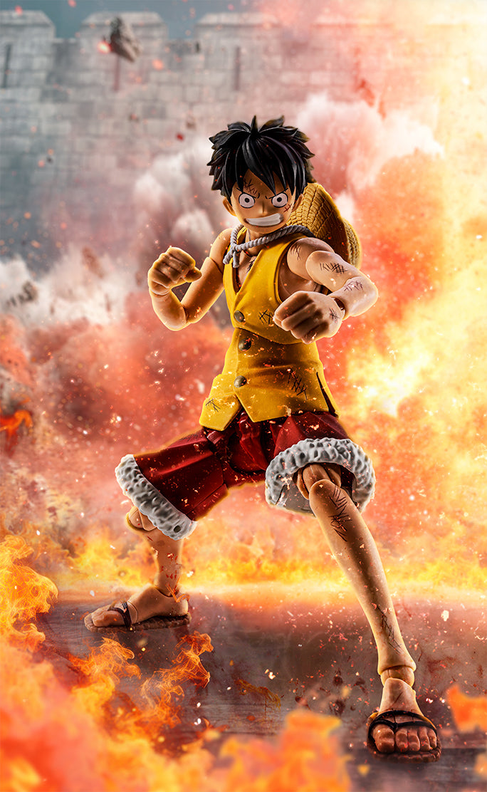 PRE-ORDER Bandai - S.H.Figuarts - ONE PIECE - Monkey D. Luffy: Summit War of Marineford