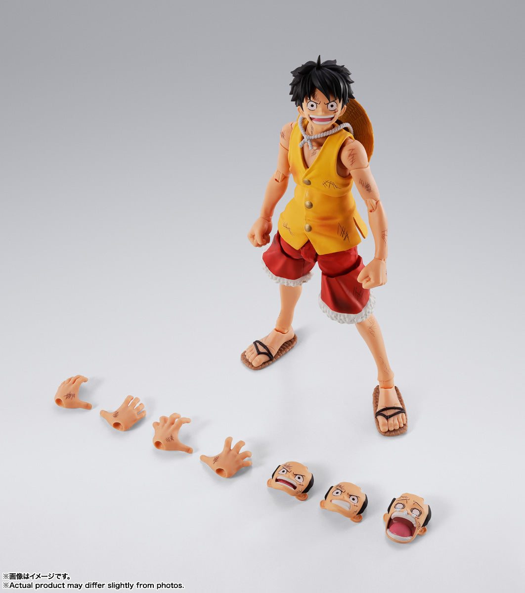 PRE-ORDER Bandai - S.H.Figuarts - ONE PIECE - Monkey D. Luffy: Summit War of Marineford