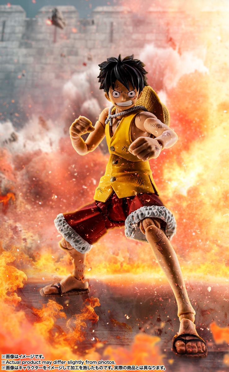 PRE-ORDER Bandai - S.H.Figuarts - ONE PIECE - Monkey D. Luffy: Summit War of Marineford