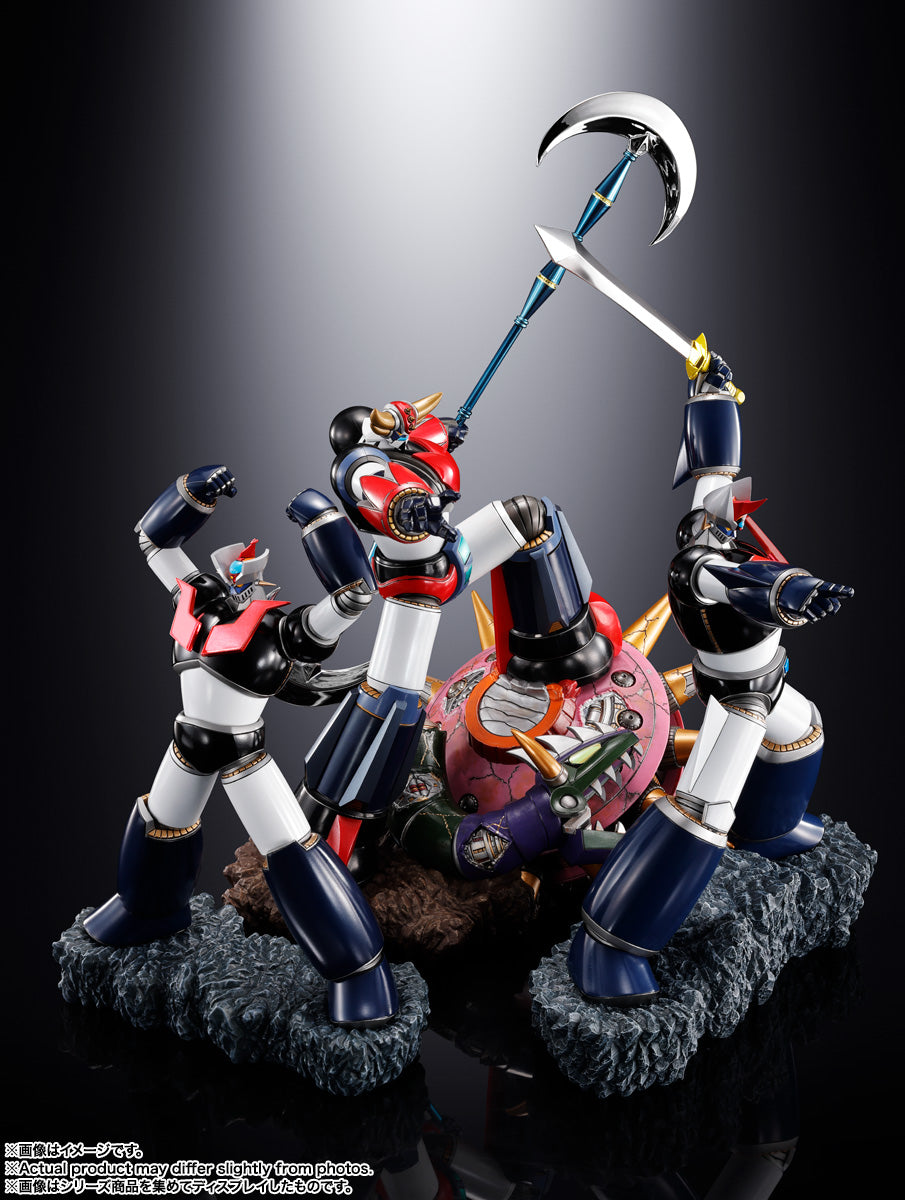 PRE-ORDER Bandai - Figuarts ZERO Touche Metallique - Double Mazinger - Mazinger Z and Great Mazinger