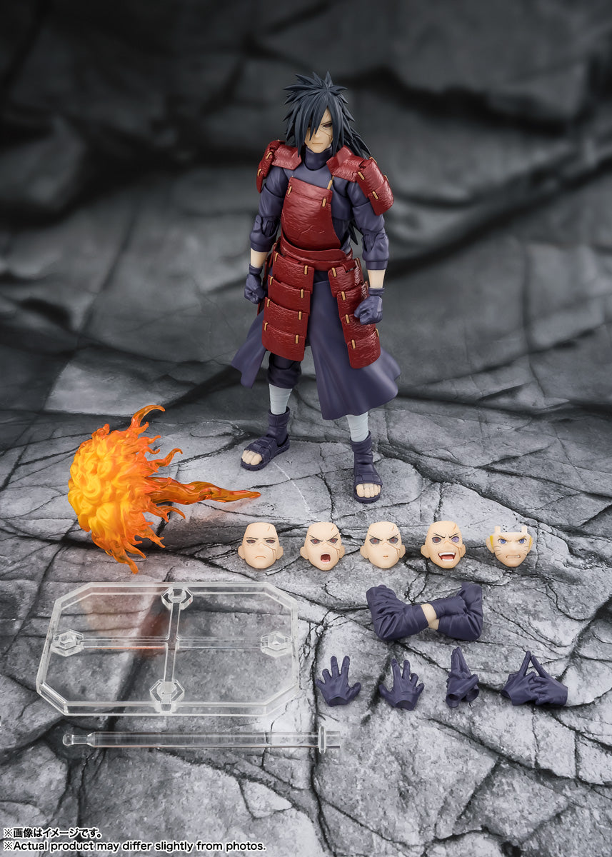 PRE-ORDER Bandai Spirits - S.H.Figuarts - Naruto Shippuden - Madara Uchiha: Legend of Darkness