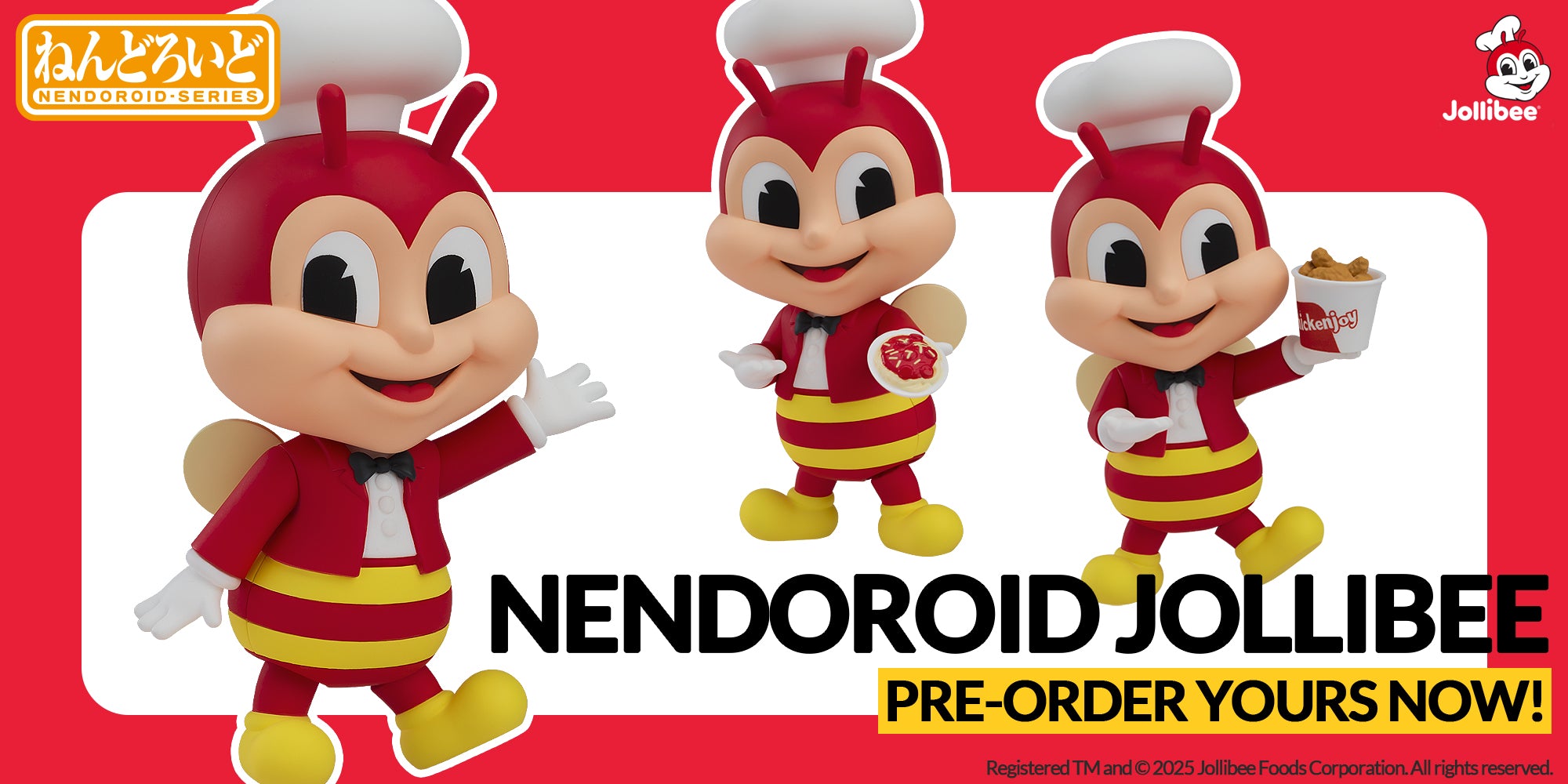 IN-STOCK Good Smile Company - Nendoroid 2697 - Jollibee - Jollibee