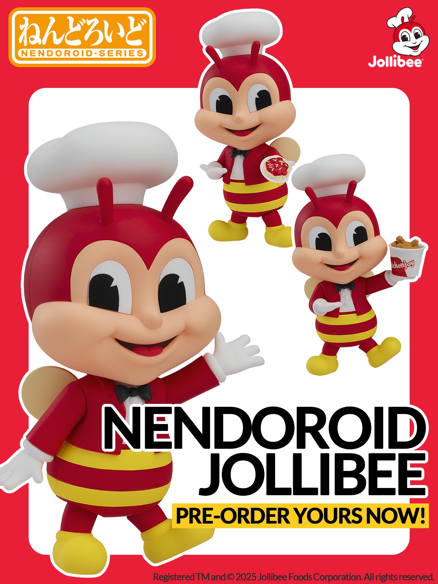 IN-STOCK Good Smile Company - Nendoroid 2697 - Jollibee - Jollibee