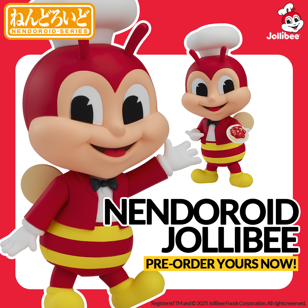 IN-STOCK Good Smile Company - Nendoroid 2697 - Jollibee - Jollibee