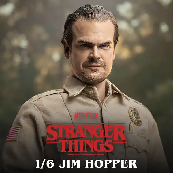 PRE-ORDER threezero - Stranger Things - Jim Hopper: Season 1 1/6