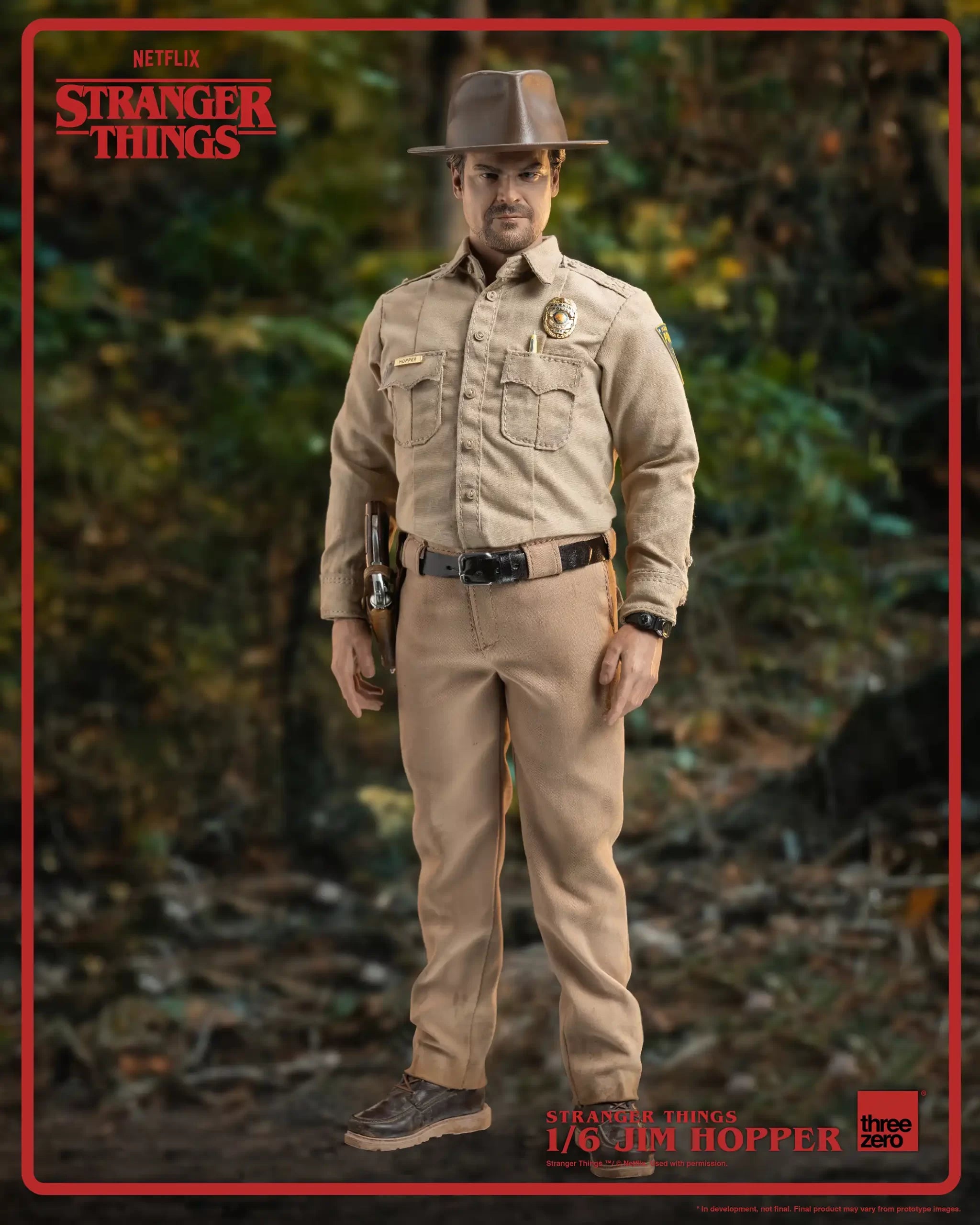 PRE-ORDER threezero - Stranger Things - Jim Hopper: Season 1 1/6