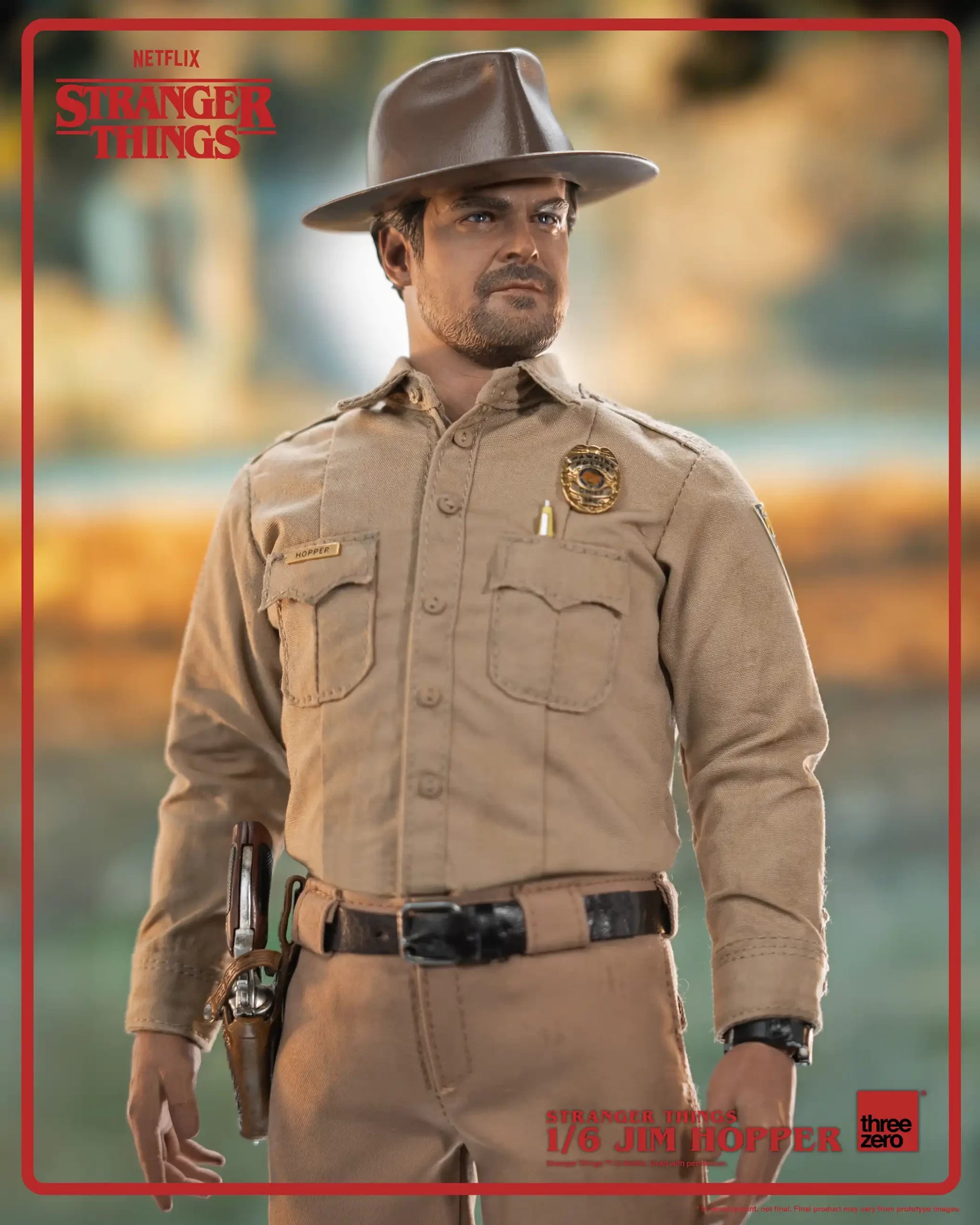 PRE-ORDER threezero - Stranger Things - Jim Hopper: Season 1 1/6