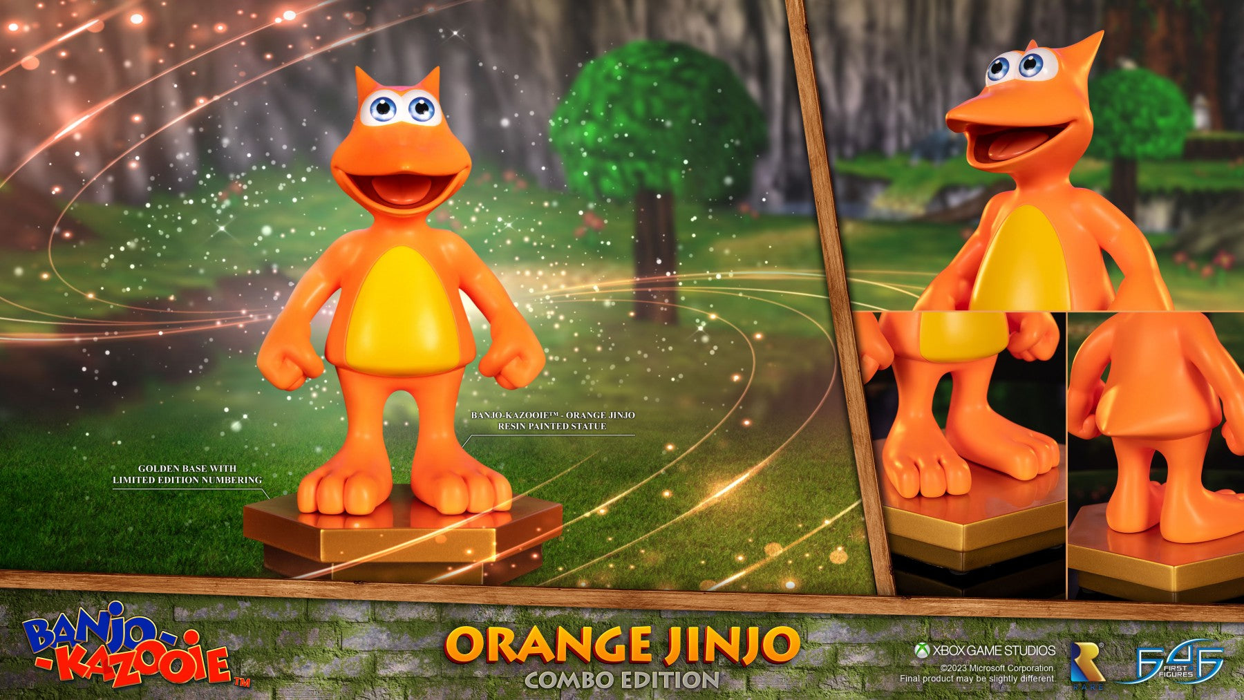 PRE-ORDER First4Figures - Banjo-Kazooie - Jinjo Combo Edition