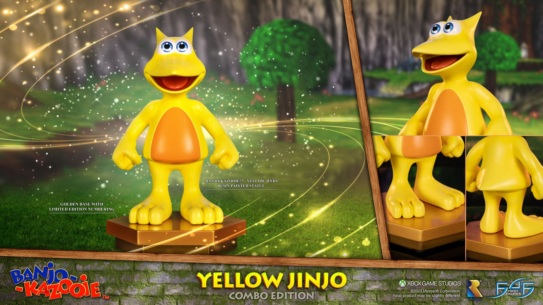 PRE-ORDER First4Figures - Banjo-Kazooie - Jinjo Combo Edition