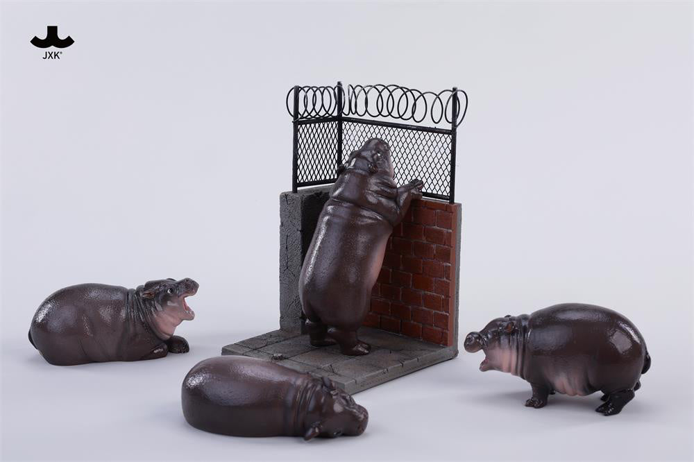 PRE-ORDER JXK - Baby Hippo Breeding Facility Wall