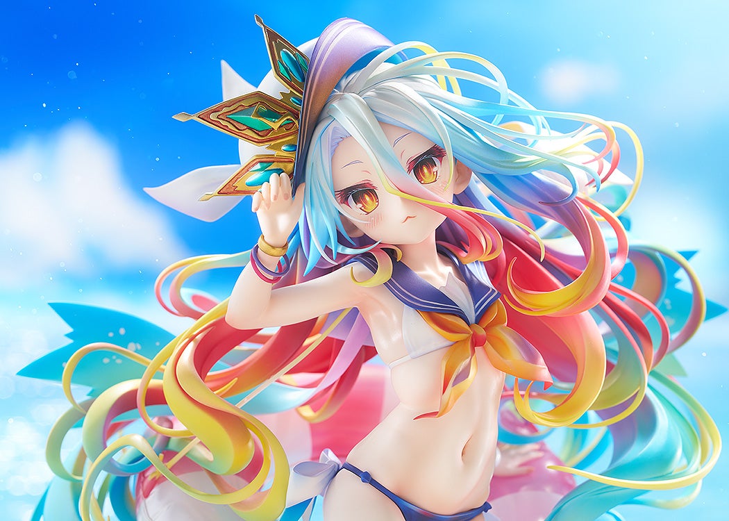 SPECIAL ORDER Good Smile Company - No Game No Life - Shiro: Sailor-Style Swimsuit Ver. 1/7 [JP]