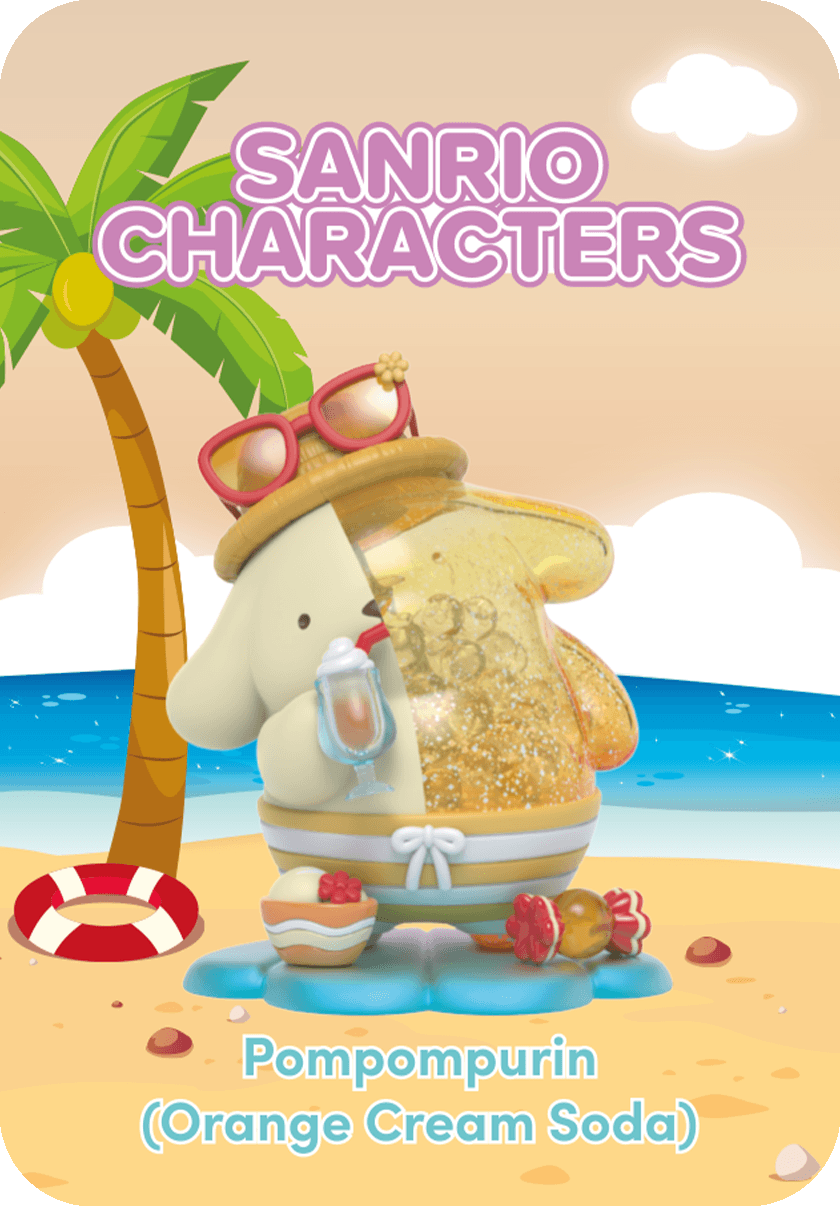 PRE-ORDER Mighty Jaxx - Sanrio Characters Kandy - Sanrio Sea Breeze Series [Box of 6]