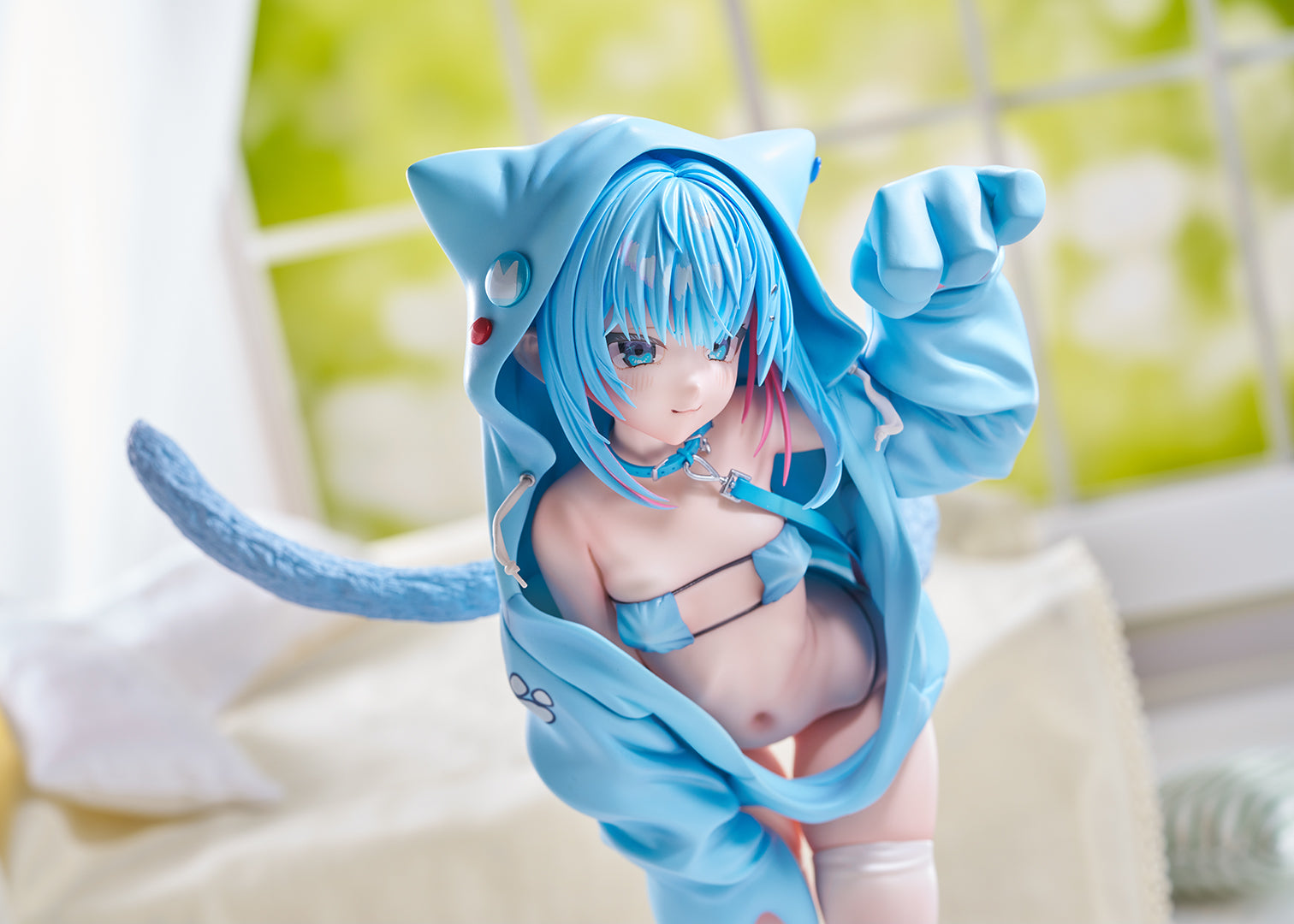 SPECIAL ORDER Phat Company - virtual illustrator Kanzarin - kanzarin-chan: Cat-Eared Hoodie Ver. 1/6 [JP]