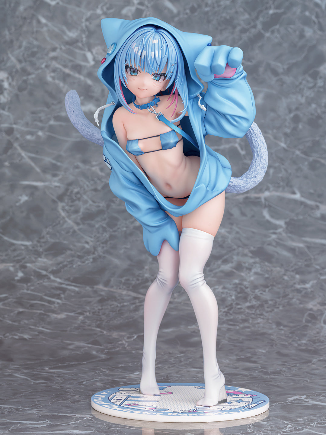 SPECIAL ORDER Phat Company - virtual illustrator Kanzarin - kanzarin-chan: Cat-Eared Hoodie Ver. 1/6 [JP]