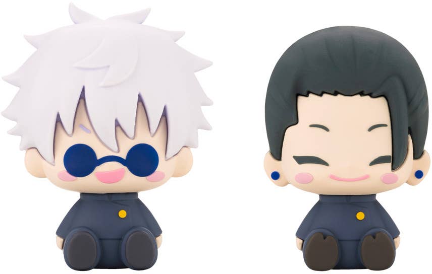IN-STOCK Kotobukiya - Pote Raba Rubber Mascot - Jujutsu Kaisen - Satoru Gojo and Suguru Geto [Set of 2] [JP]