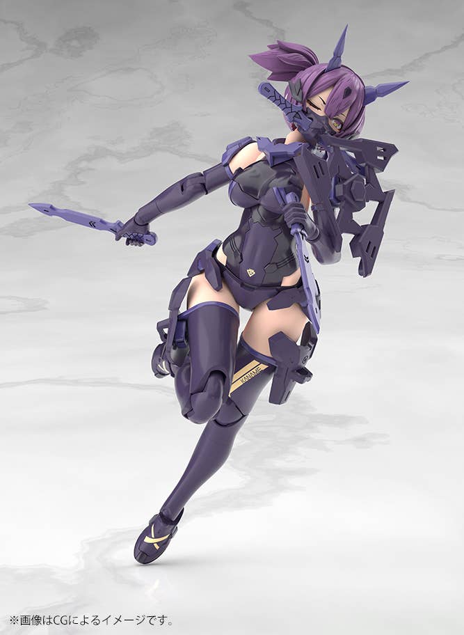 BACK-ORDER Kotobukiya - Megami Device - Asra Ninja Kaname: Shadow Edition Full Package 1/1 [JP]