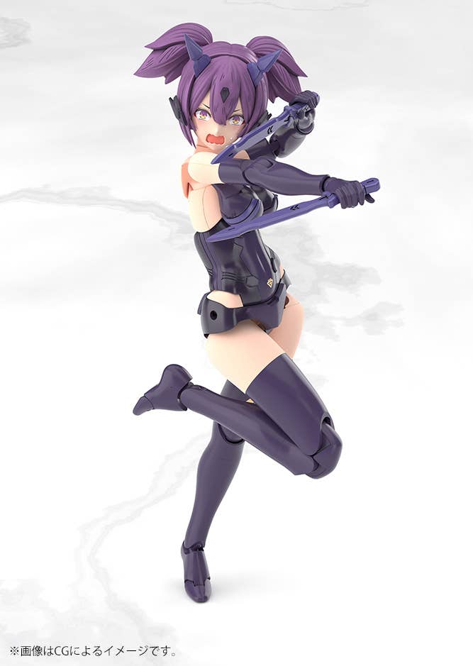 BACK-ORDER Kotobukiya - Megami Device - Asra Ninja Kaname: Shadow Edition Full Package 1/1 [JP]