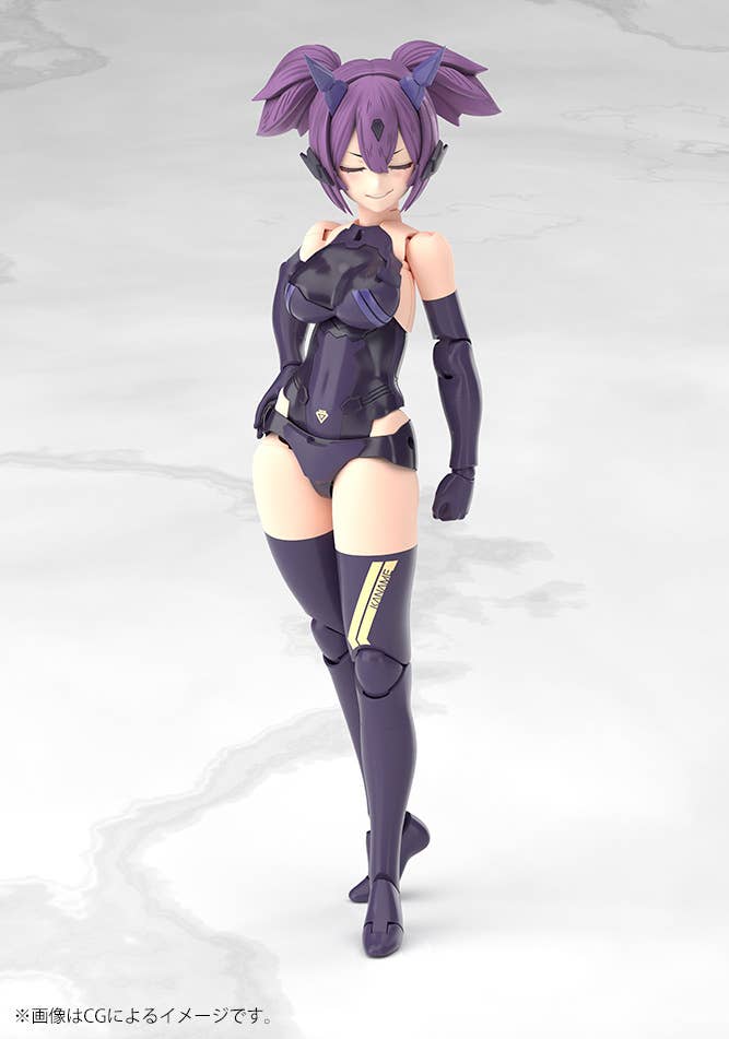 BACK-ORDER Kotobukiya - Megami Device - Asra Ninja Kaname: Shadow Edition Full Package 1/1 [JP]
