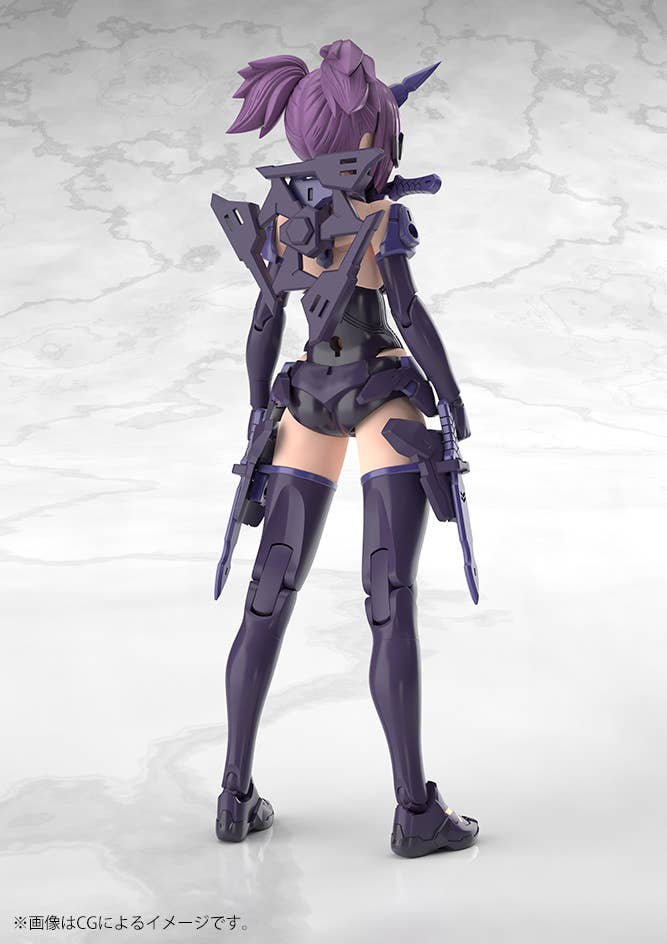 BACK-ORDER Kotobukiya - Megami Device - Asra Ninja Kaname: Shadow Edition Full Package 1/1 [JP]