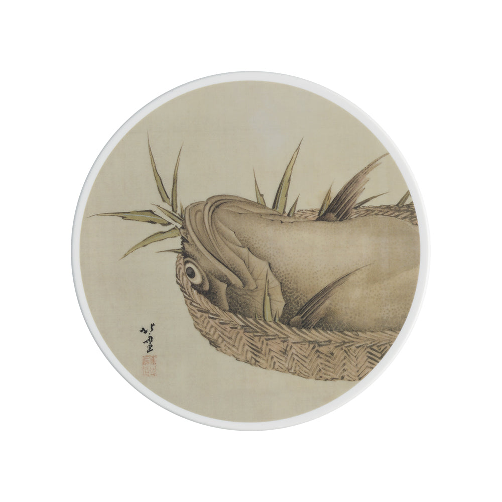 BACK-ORDER Bandai Spirits - Ichiban Kuji - Katsushika Hokusai Prize C - Katsushika Hokusai Hand-painted Plate