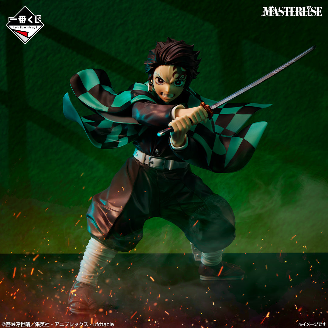 BACK-ORDER Bandai Spirits - Ichiban Kuji - Demon Slayer: Kimetsu no Yaiba - Upper Rank 3 Prize A - MASTERLISE - Tanjiro Kamado