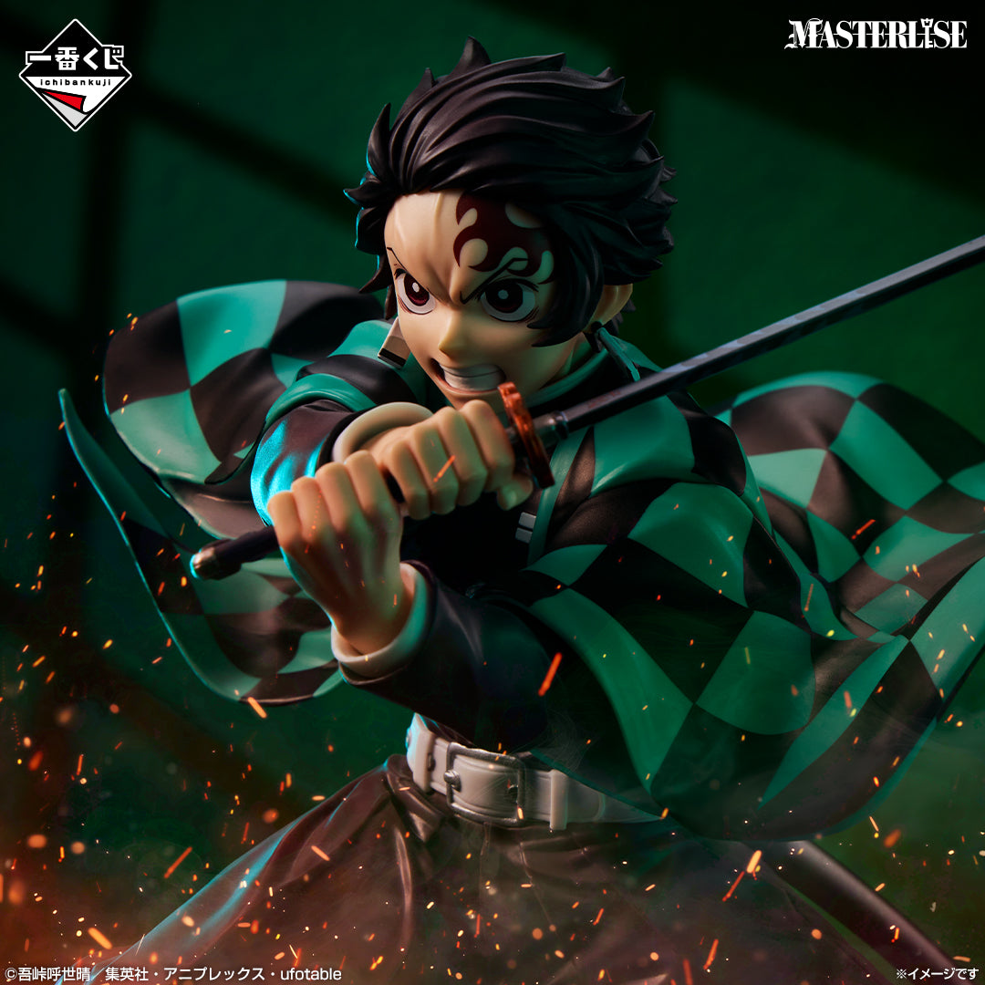 BACK-ORDER Bandai Spirits - Ichiban Kuji - Demon Slayer: Kimetsu no Yaiba - Upper Rank 3 Prize A - MASTERLISE - Tanjiro Kamado