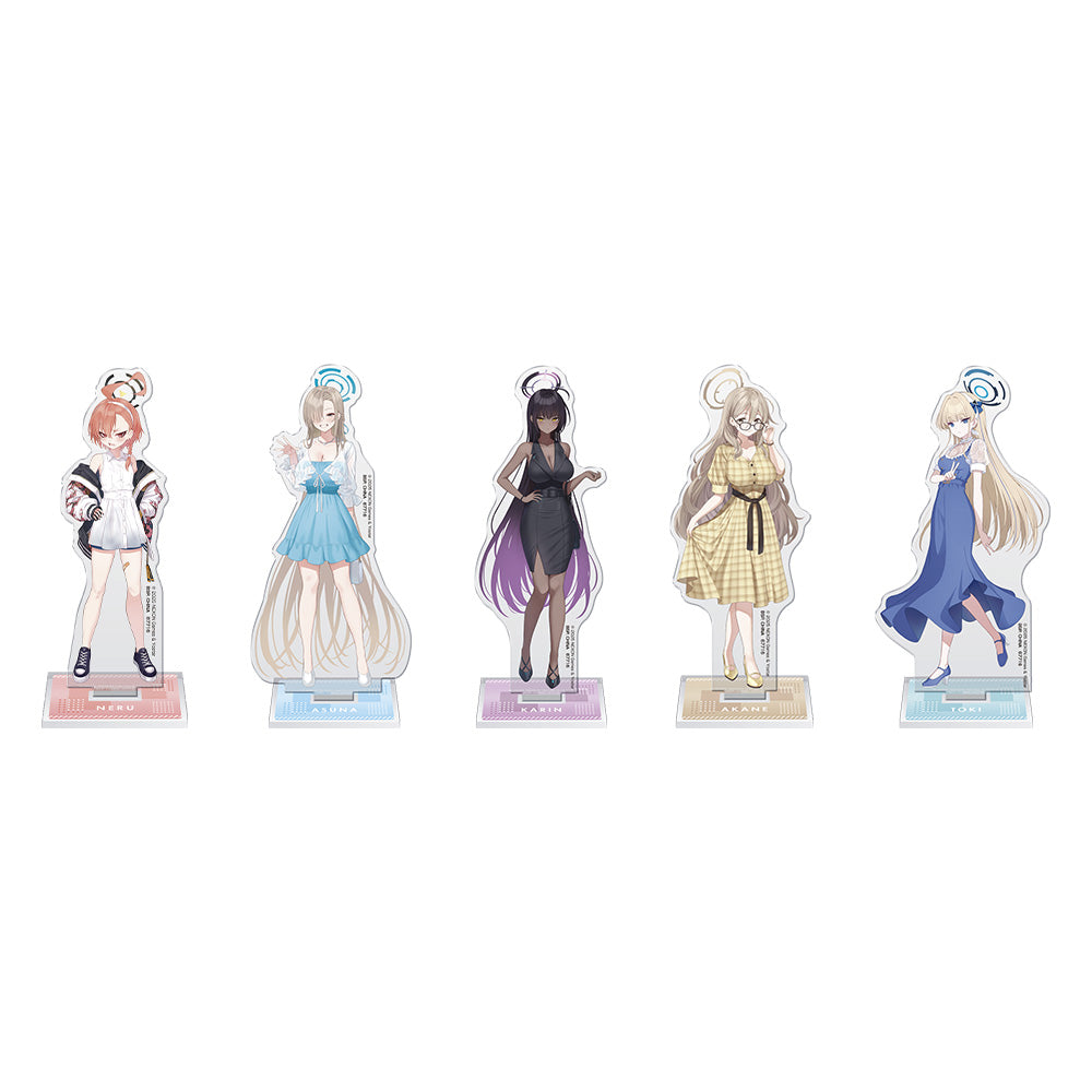 BACK-ORDER Bandai Spirits - Ichiban Kuji - Blue Archive Vol. 2 - Prize I - Cleaning & Clearing Acrylic Stands [Set of 5]