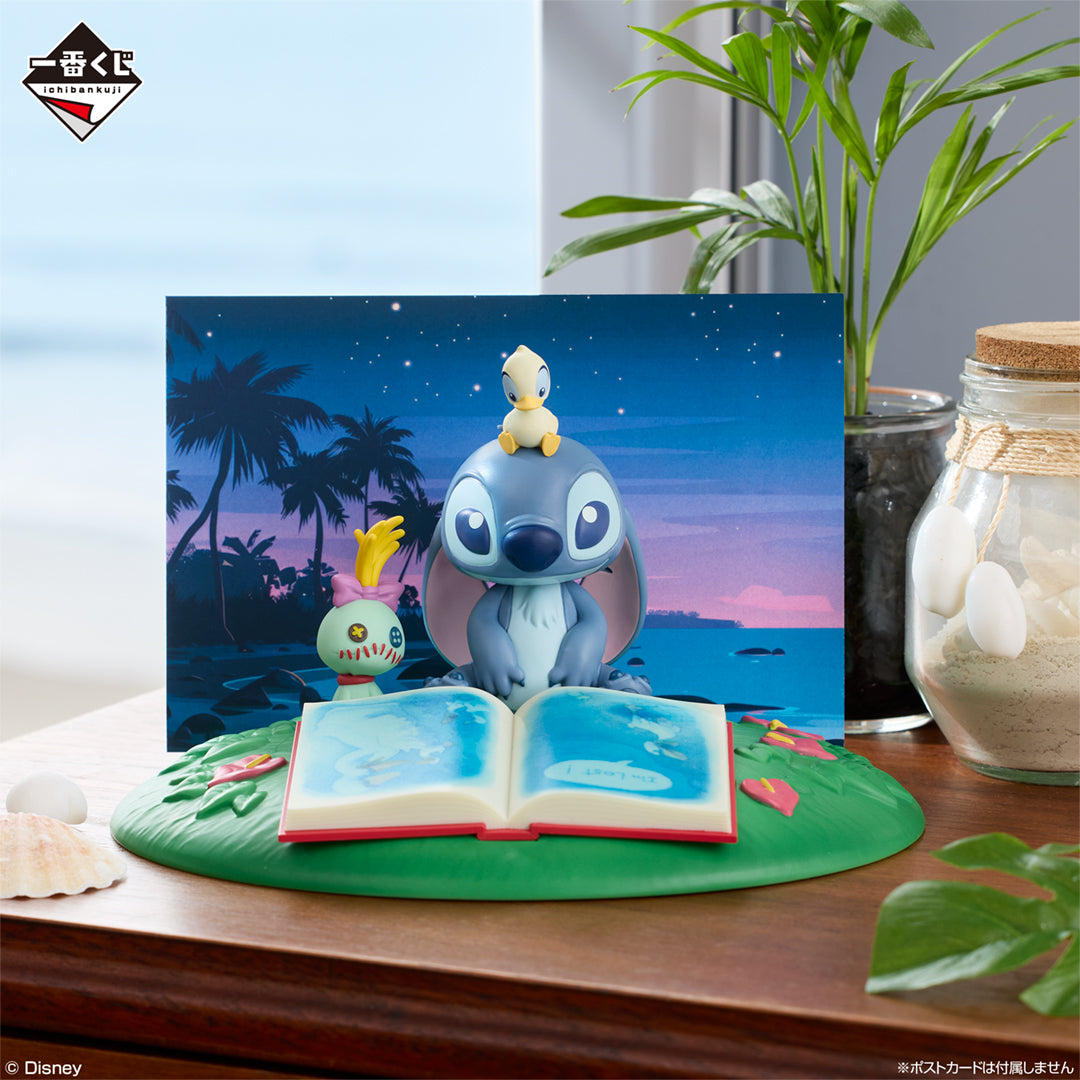 BACK-ORDER - Bandai Spirits - Ichiban Kuji - <Lilo & Stitch> ~Relaxed Summer~ Prize A - Card Stand Figure