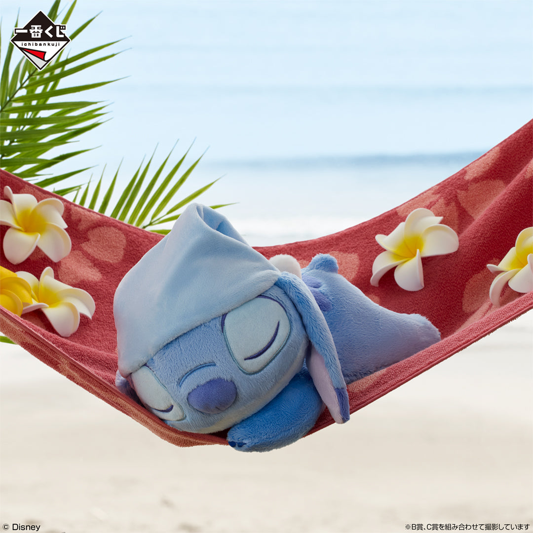 BACK-ORDER - Bandai Spirits - Ichiban Kuji - <Lilo & Stitch> ~Relaxed Summer~ Prize B - Good Night Plush