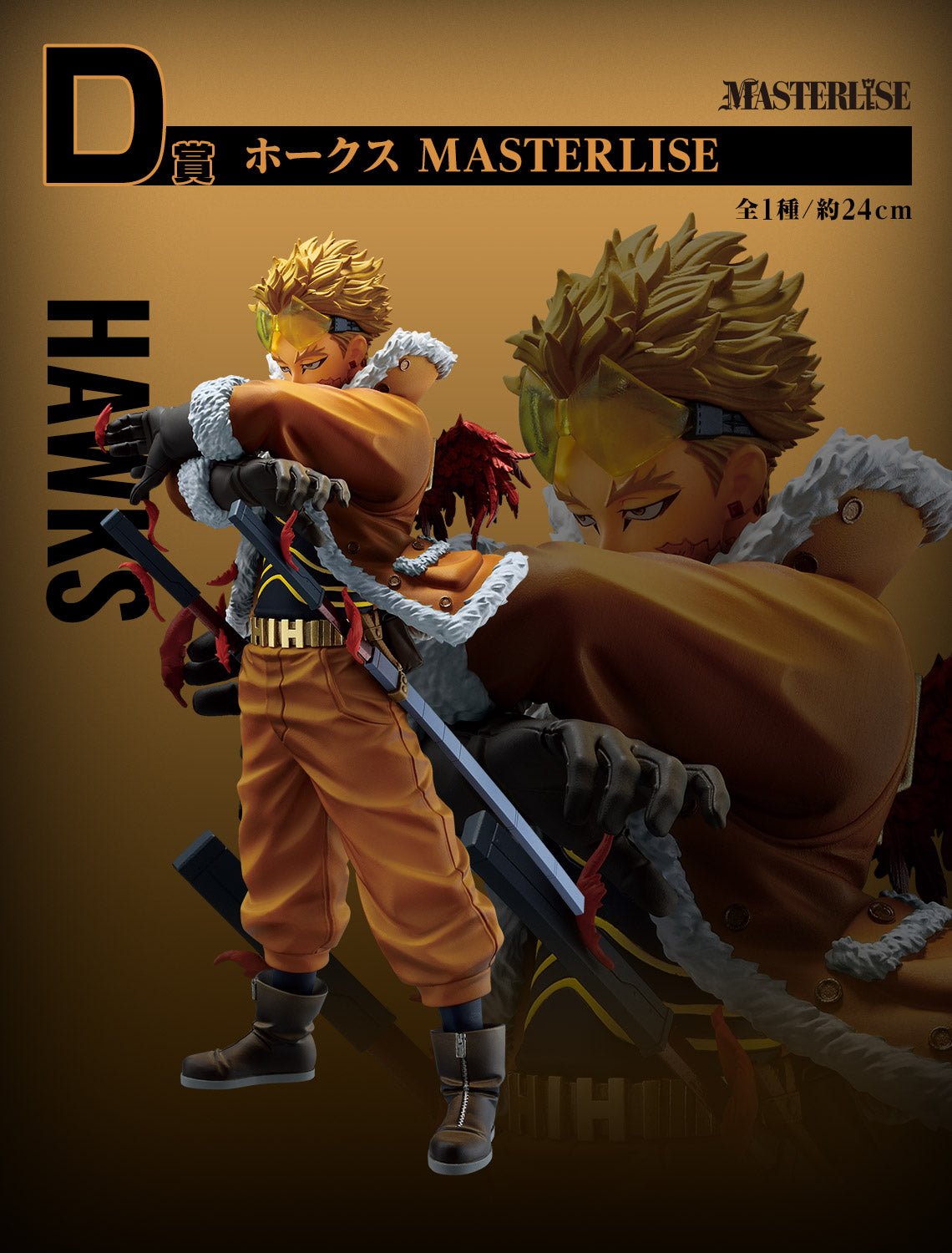 BACK-ORDER Bandai Spirits - Ichiban Kuji - My Hero Academia Inherit Power Prize D - MASTERLISE - Hawks