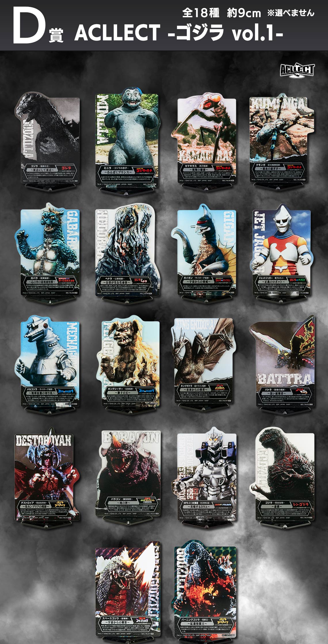 IN-STOCK Bandai Spirits - Ichiban Kuji - Godzilla 70th Anniversary