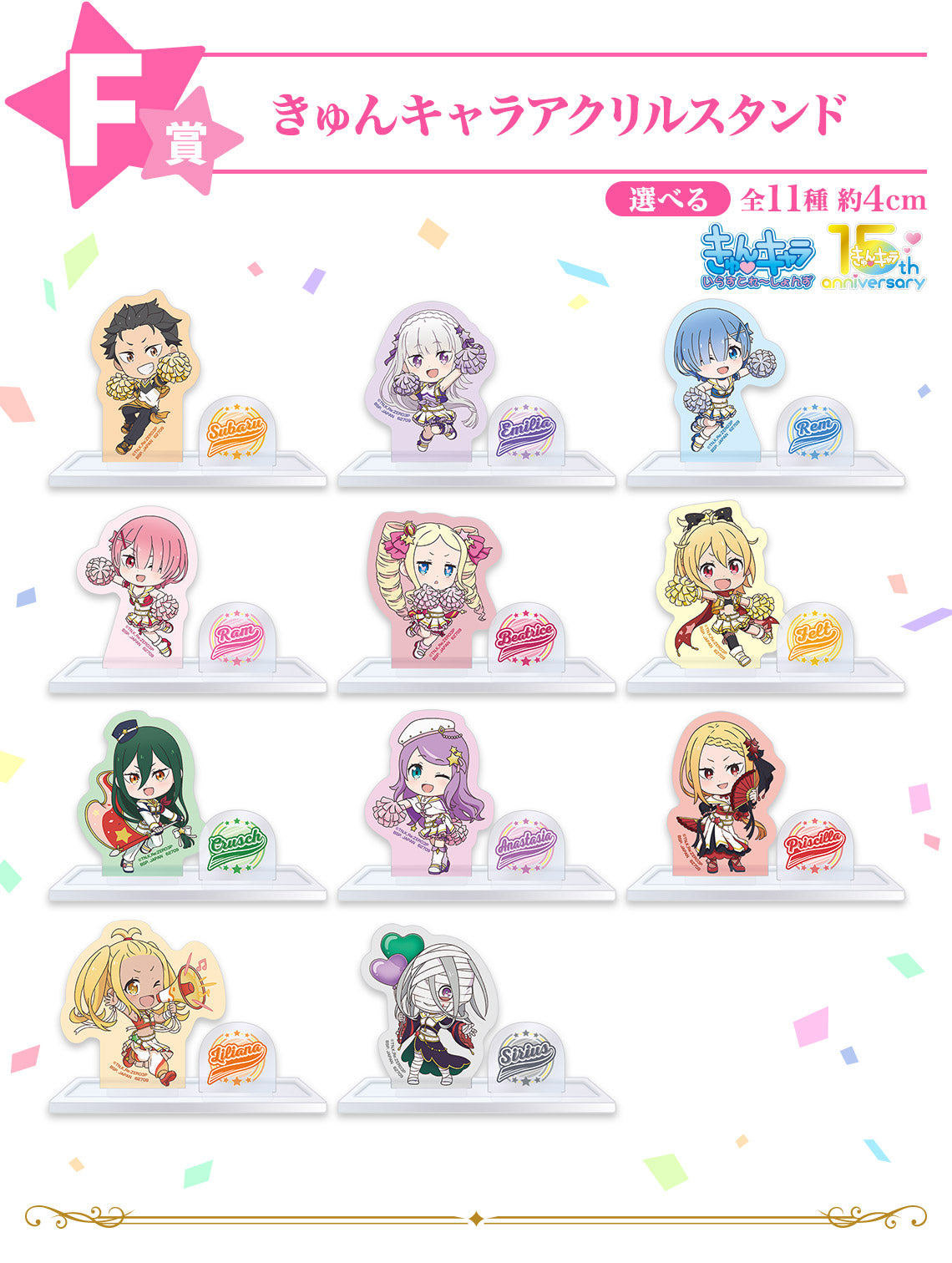 PRE-ORDER Bandai Spirits - Ichiban Kuji Re:ZERO -Starting Life in Another World- ~Courage for You~